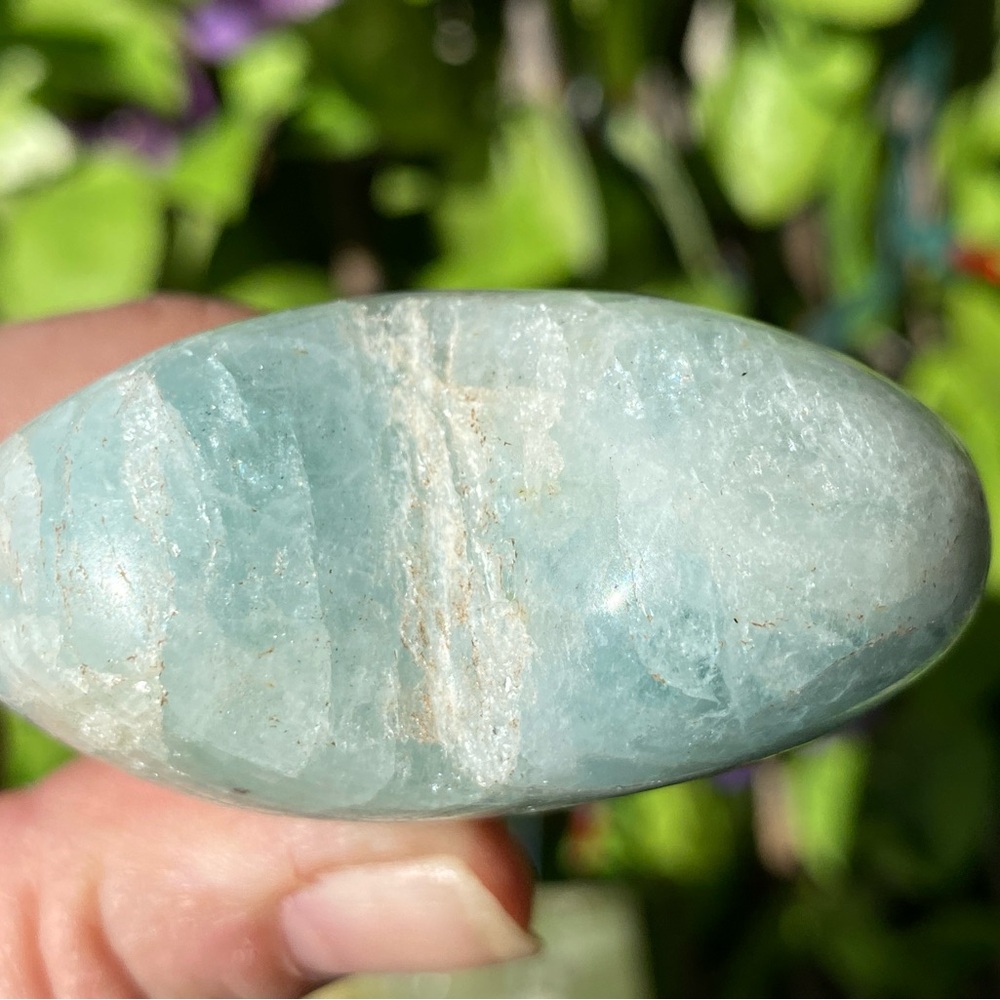 Blue Celestite Heart - Picture 10 of 15